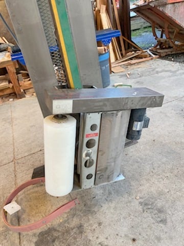 Muller #Cobra-500, 3 post rotary arm stretch wrapper system, Allen Bradley PanelView 300 Micro Control - Image 5