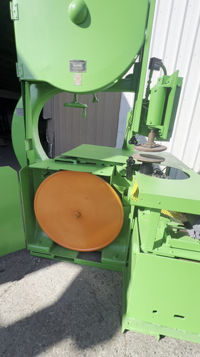 Oliver, bandsaw circle cutting machine, 5 HP, 720 RPM, serial #15171f5 - Image 4
