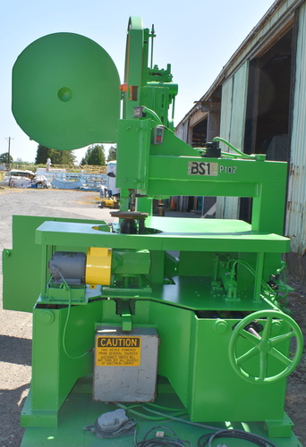 Oliver, bandsaw circle cutting machine, 5 HP, 720 RPM, serial #15171f5 - Image 7