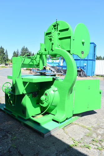 Oliver, bandsaw circle cutting machine, 5 HP, 720 RPM, serial #15171f5 - Image 9
