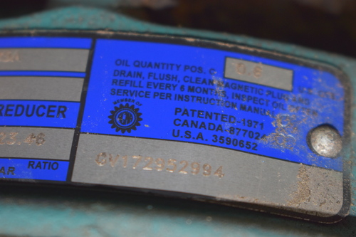 5 HP 1745 RPM Toshiba, Frame 184T, Dodge SCXT 225XA Torque Arm speed reducer SCXT225A, 230/460 Volts - Image 6