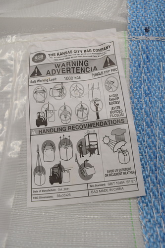 Bulk bags, FIBC (flexible intermediate bulk container), super sack, bulk totes, new unused - Image 7