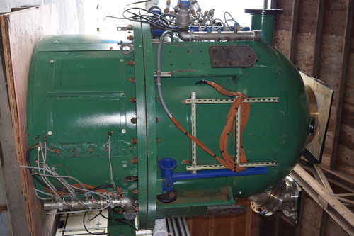 Detonation chamber vessel, 52,000 LBS., 3 lined carts included - Image 3