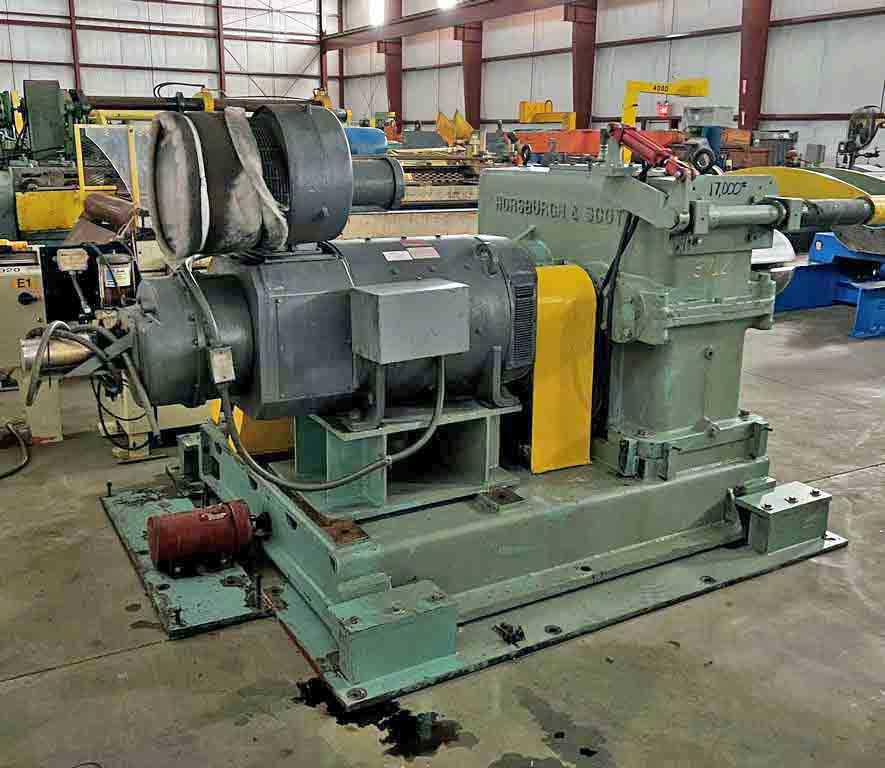 20000 lb. Waterbury-Farrel, uncoiler, 30" width, 72" O.D., 18"-20" ID, 4 segment mandrel - Image 3