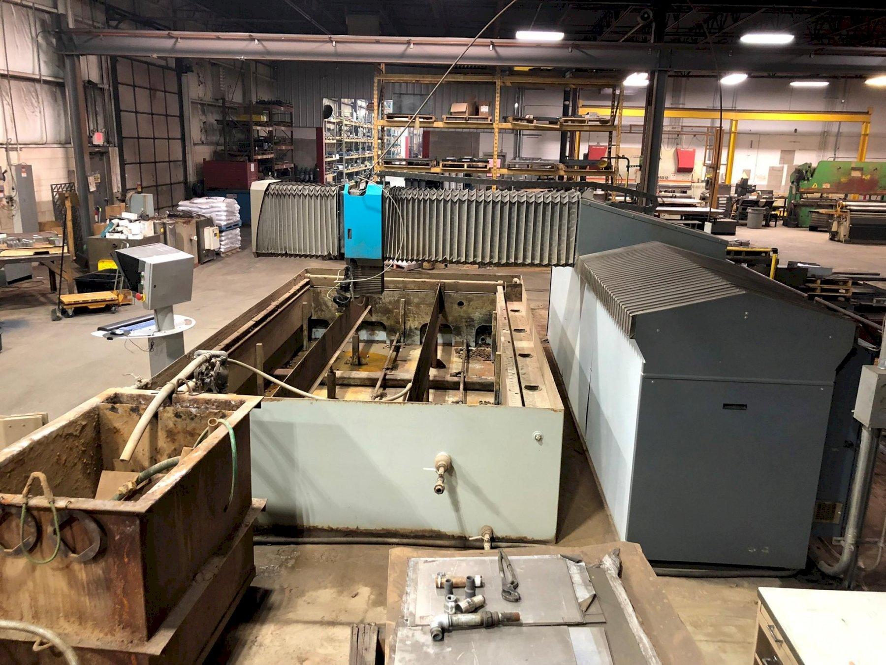 Flow #Mach-4-4020B, CNC waterjet cutter, 6.6'x13.1' table, 50 HP, 60000 psi, 5-Axis, 2011 - Image 5