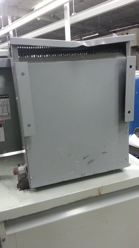40 KVA 480 Primary, 208Y/120 Secondary, Fargo 3 phase Transformer - Image 6