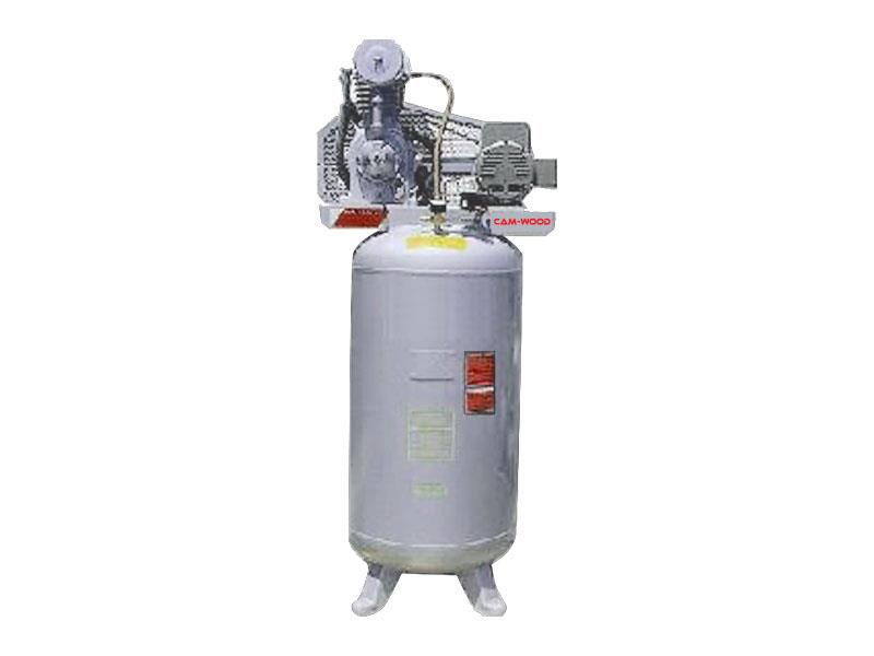 5 HP Cam-Wood #AC-5080X, Piston Air Compressor, 18 cfm @ 90 psi, 2-stage pump, 80 gallon vertical tank, 2026 - Image 1