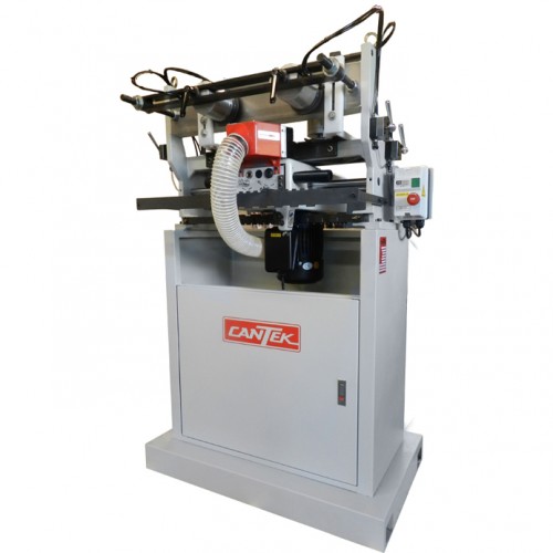 Cantek #JDT-65, Dovetail Machine, 1 HP - 18500 RPM, 59" L x 16.5" width working dims, 2.36" front & 3.6" side - Image 1