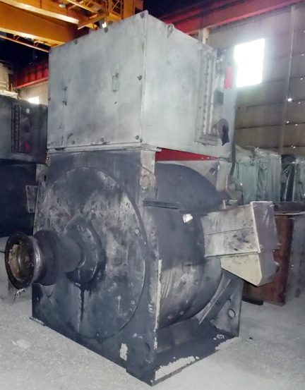 1072 HP 300/825 RPM Siemens, Frame 44055ZZ, DC motor, 800 VA (2 available) - Image 2