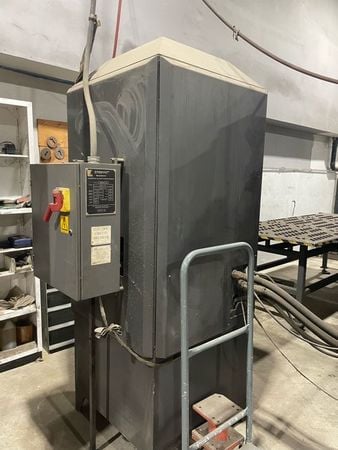 23 Ton, LVD Strippit #1250, turret punch, CNC Control, Standard automatic index & Roller ball table - Image 7