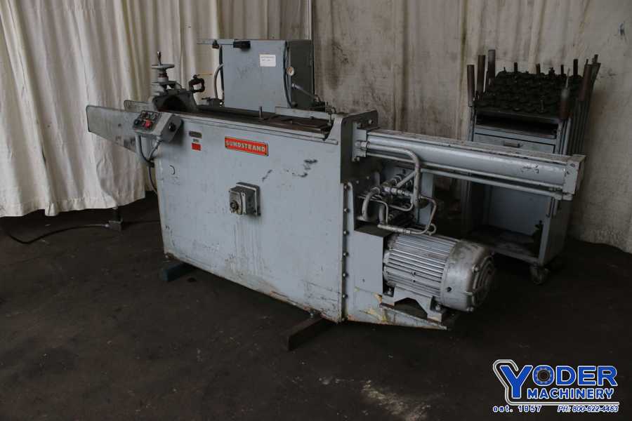 24" stroke, Sundstrand, horizontal hydraulic broach, 220/3/60, #75453 - Image 2