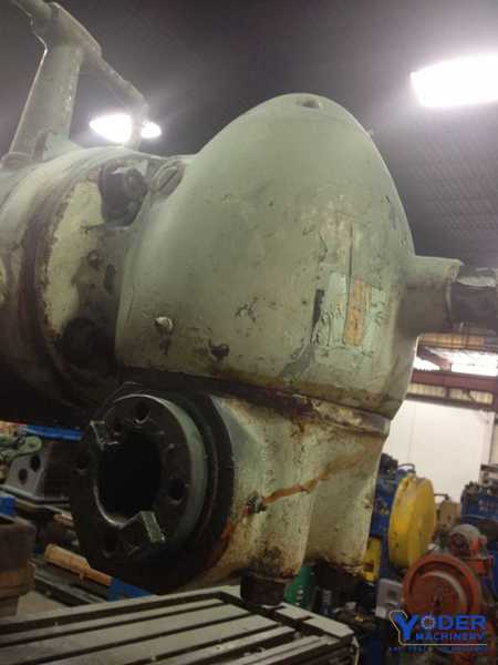 Kearney & Trecker #3CSM, horizontal mill w/toolmakers overarm, 13.5" x64" table, 20 HP, #4638 - Image 4