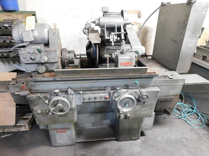 12" x 24" Cincinnati Milacron #DH, internal attach, tailstock, wheel dresser, 3-jaw chuck, pickfeed - Image 10