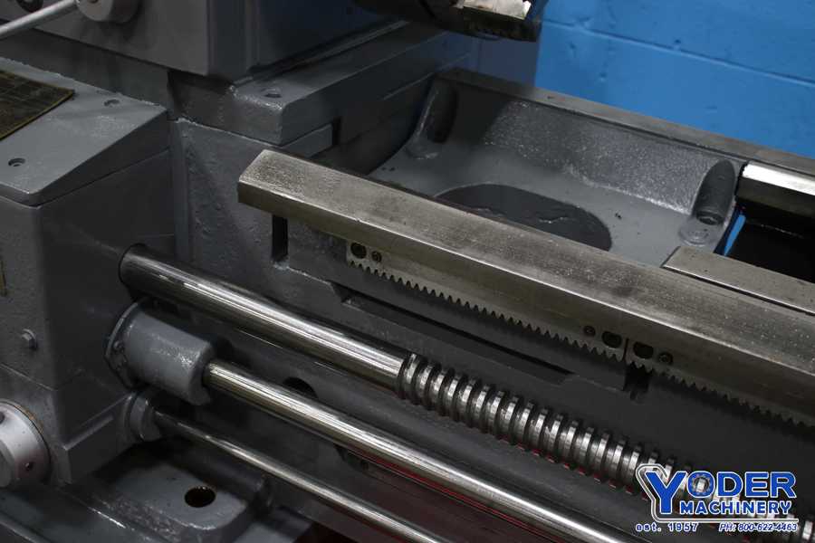 21" x 82" Tarnow #TUJ-50, gap bed engine lathe, 13" swing over cross slide, 3 & 4-jaw chuck, thread dial - Image 6