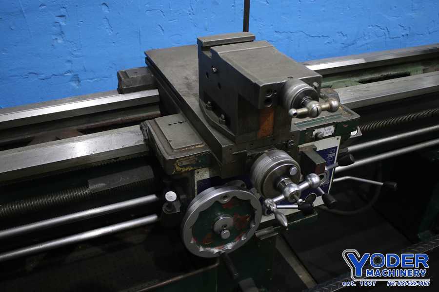 24" x 118" Kingston #HL3000, gap bed engine lathe, 17" swing over cross slide, inch/metric, 10 HP, 1992 - Image 4