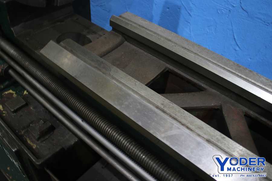 24" x 118" Kingston #HL3000, gap bed engine lathe, 17" swing over cross slide, inch/metric, 10 HP, 1992 - Image 6