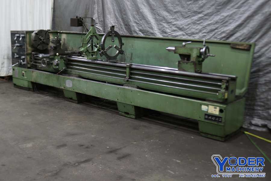 25" x 160" Nardini #SZA26150T, engine lathe, 17-5/16" swing over cross slide, inch/metric, Trak 2-Axis - Image 4