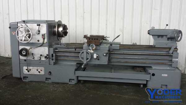 25" x 72" Summit #25, gap bed engine lathe, 16" swing over cross slide, inch/metric, 3-jaw 12" chuck, 1971 - Image 1