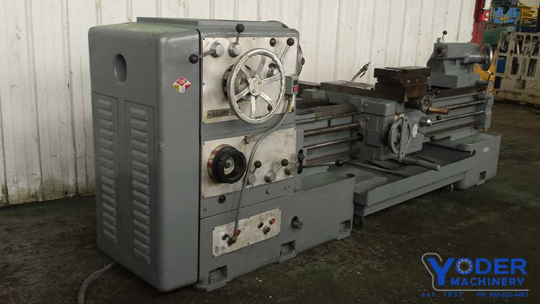 25" x 72" Summit #25, gap bed engine lathe, 16" swing over cross slide, inch/metric, 3-jaw 12" chuck, 1971 - Image 2
