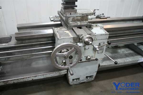28" x 86" Sirco #PA-24, gap bed engine lathe, inch/metric, taper attachment, hard ways, #61351 - Image 6