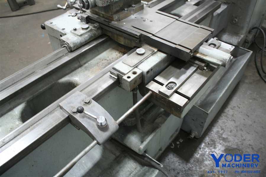 28" x 86" Sirco #PA-24, gap bed engine lathe, inch/metric, taper attachment, hard ways, #61351 - Image 7