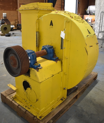 Material handling fan, 38" wheel, 13" width, 19" inlet, 14" x 16" outlet upblast discharge - Image 4