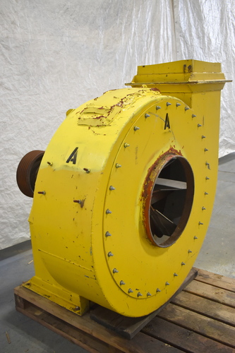 Material handling fan, 38" wheel, 13" width, 19" inlet, 14" x 16" outlet upblast discharge - Image 7