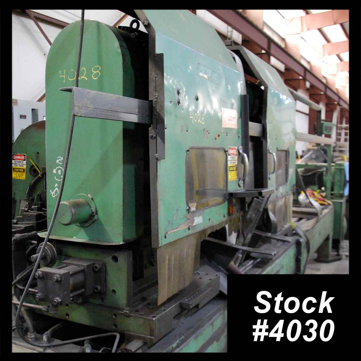 5" Haven #850, end facer, hydraulic unit - Image 1