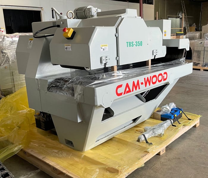 13-3/4" Cam-Wood #TRS-350X, Multi-blade Dip Chain Rip Saw, 5-1/4" cut depth, 25" working L, 16" blade - Image 5