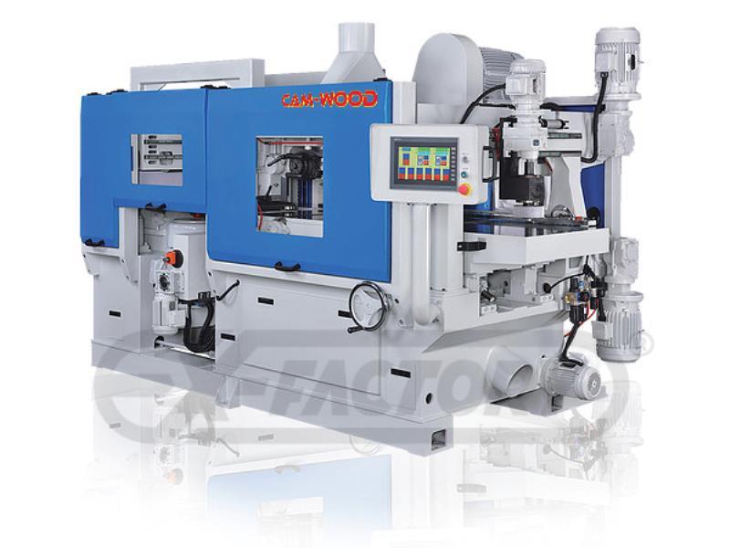 25.5" x 3/4" Cam-Wood #P-25-V4-C2X, 4-Sided Planer, 16" H, 1/4" cut depth, 65 FPM, 70" min L feed-thru, 40" - Image 7