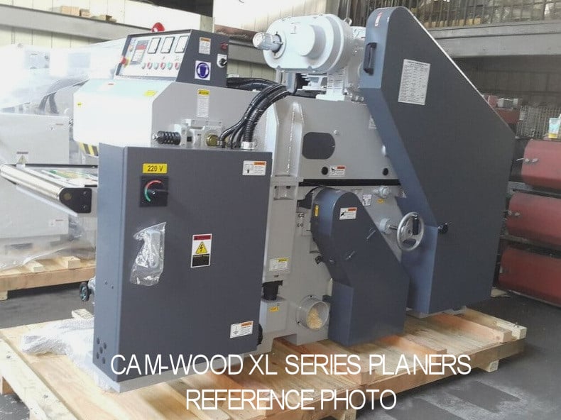 38" x 7" Cam-Wood #PL-38-SX, Top & Bottom Surfacer, 1/4" cut depth, 12" min. L, 52 FPM, 4000 RPM, 40 HP Top - Image 8