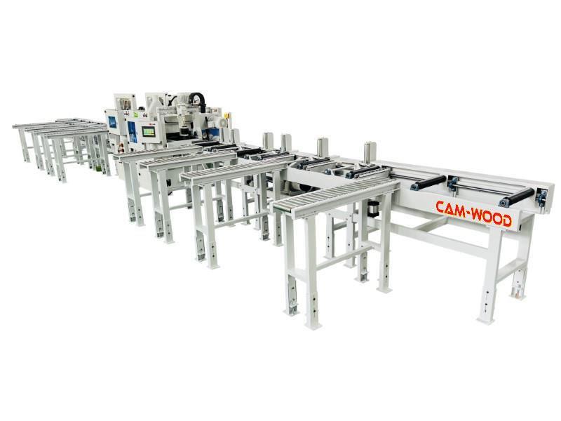 25" x 6" Cam-Wood #WP-4S-650 2CX, 4-Sided Beam Planer, 65 FPM, 15 HP top, 20 HP bottom, 5" or 6" cutter head - Image 4