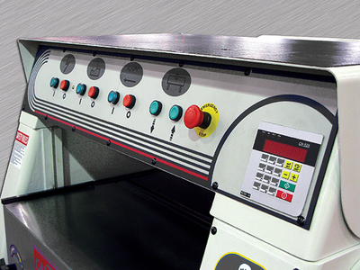26" x 11-3/4" Cantek #CM626, Helical Head Planer, 0.31" cut depth, 35" x 27" table, 70 FPM, 20 HP, 5000 RPM - Image 2