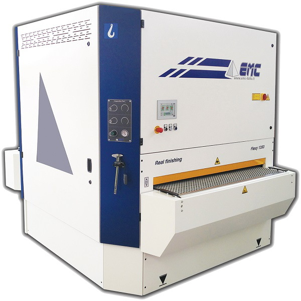 53" x 7-1/2" EMC #Flexy-1350-3WRK, 3-Hd. Top Knife Planer/Sander, 103" x 54" belt, 5-1/2" knife diameter, 20 - Image 1