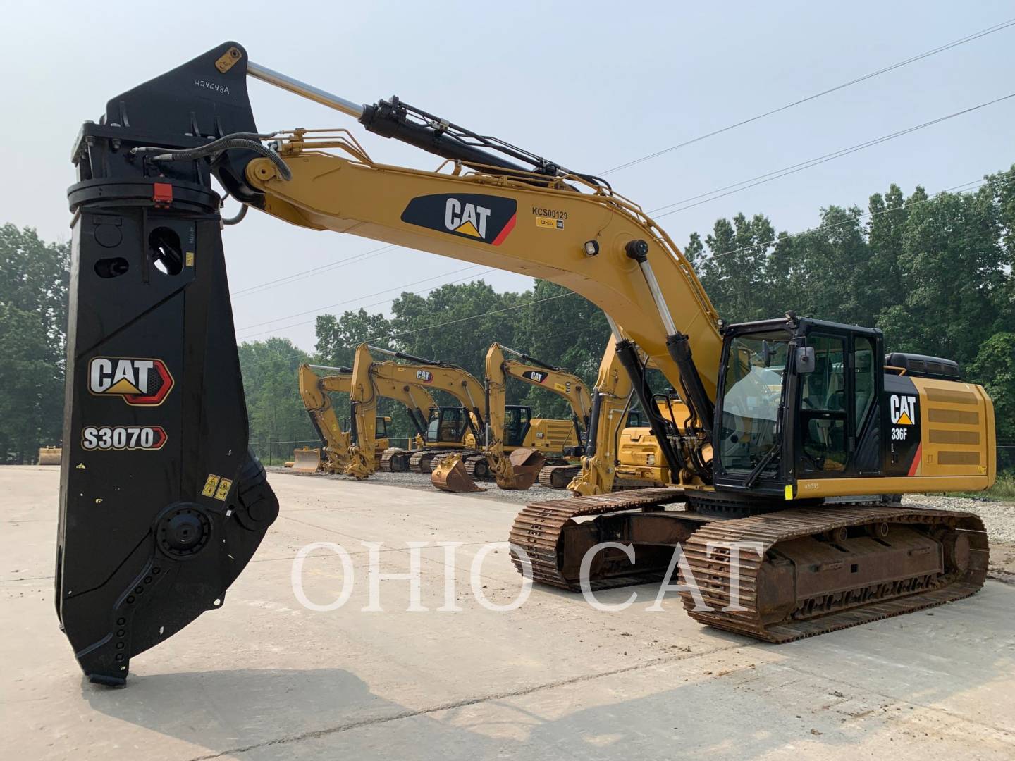 Caterpillar 336FL, Crawler Excavator, 3769 hours, S/N: KCS00129, 2016 - Image 1