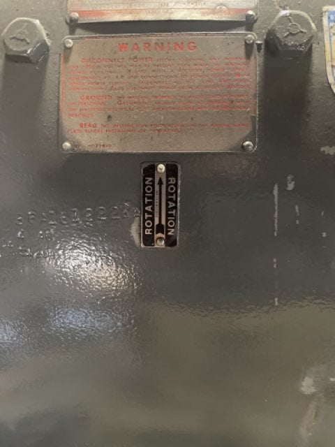 500 HP 1800 RPM General Electric, Frame 684AS, DPFVBB, 500 VA - Image 4
