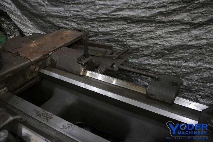 30" x 96" Sidney #LOT-250, engine lathe, 17" swing over cross slide, 4-jaw 24" chuck, steady rest, 25 HP - Image 9
