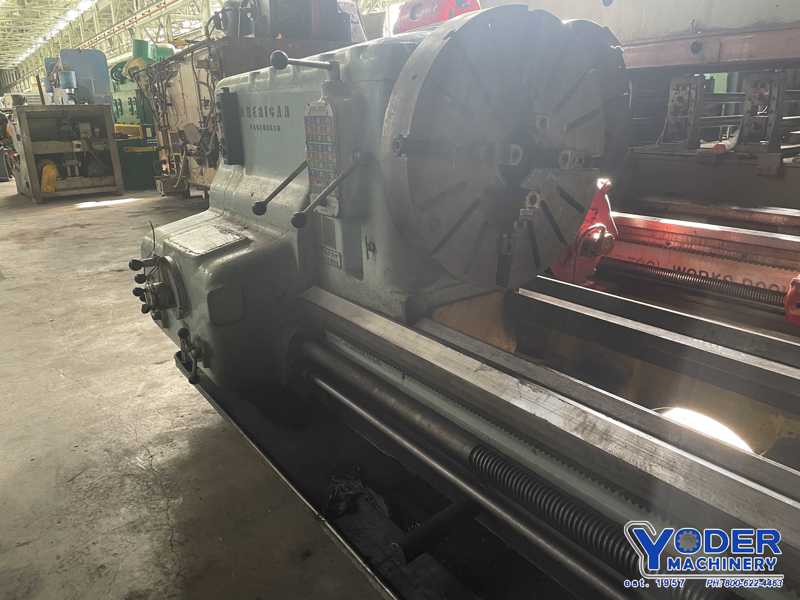 42" x 228" American #Pacemaker, engine lathe, 28-1/2" swing over cross slide, 4-jaw 32" chuck, 20 HP, #75577 - Image 2