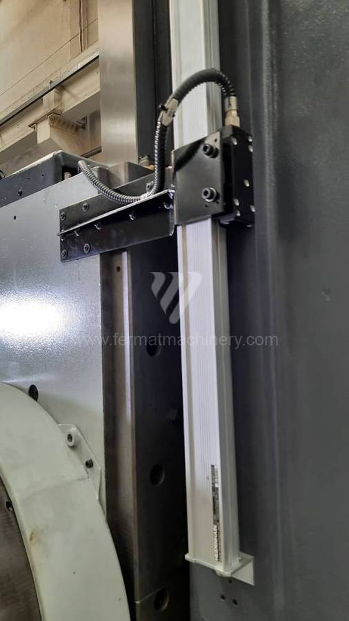 Tos Varnsdorf #W100A, table type horizontal boring mill, 1250x1250mm clamping area of table, ISO 50 - Image 6