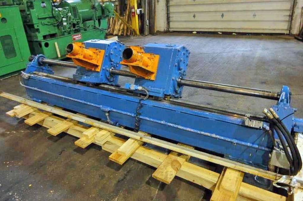 Braner, 72" x 0.250" scrap chopper, (2) heads, 0.015"-0.048" thick capacity - Image 1