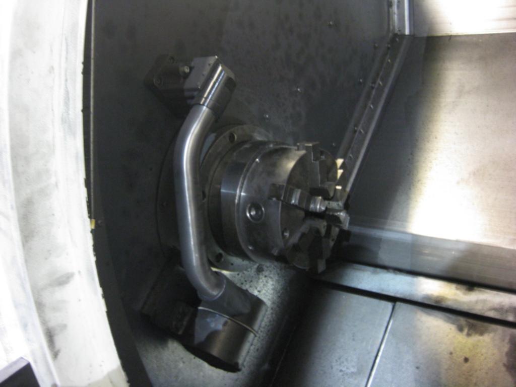 Johnford #SL-500CS, 3-Axis CNC Turning Center, 22.8" swing, 10" chuck, 3" bar, 31" centers, 2013 - Image 4
