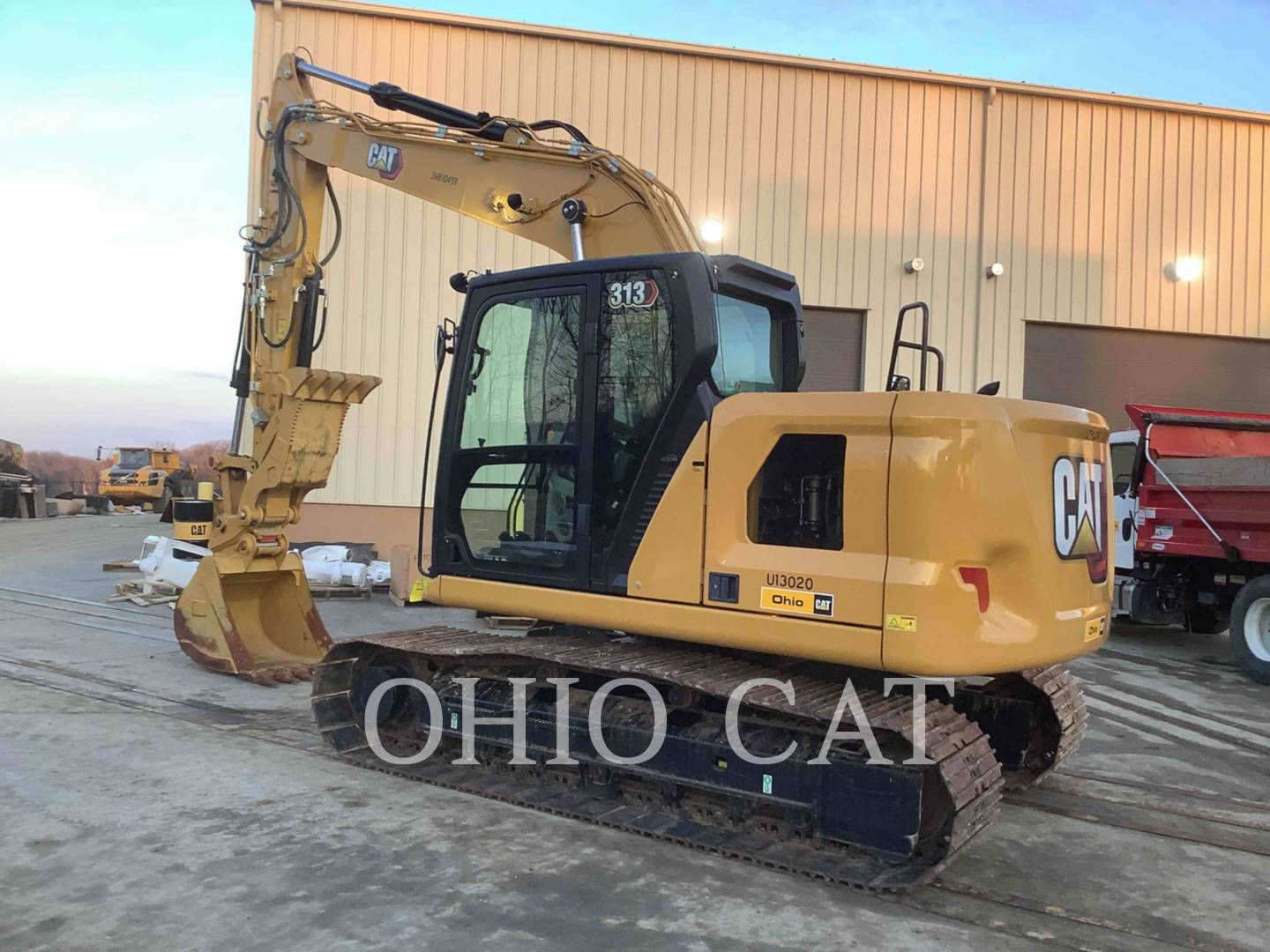 Caterpillar 313 TCS TH, Crawler Excavator, 50 hours, S/N: JHR10459, 2021 - Image 4