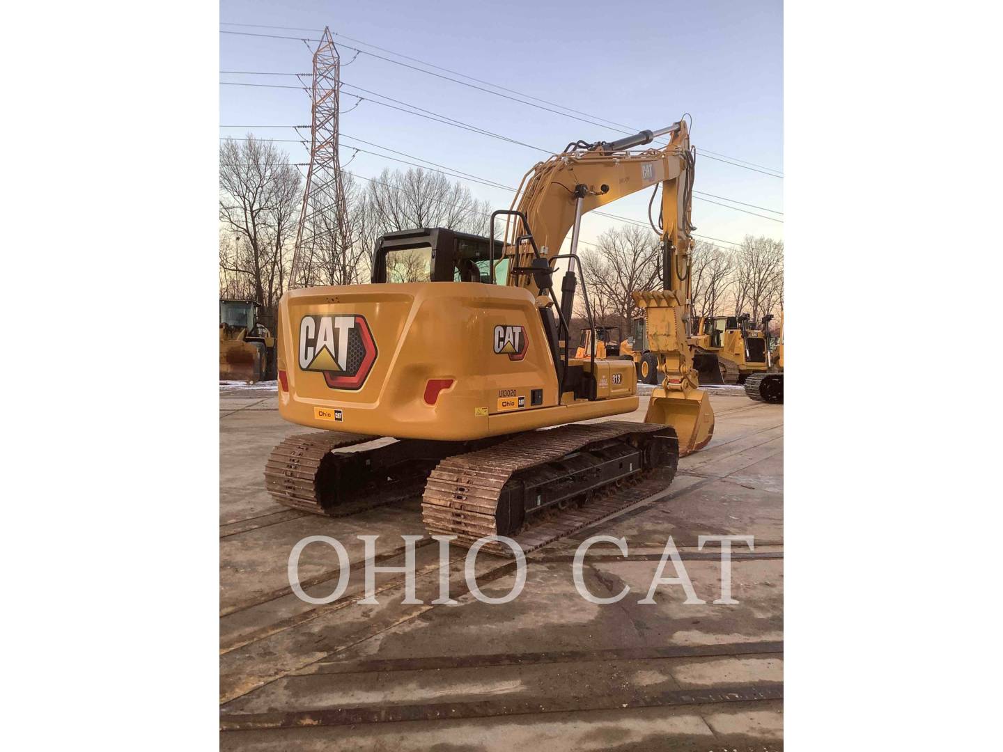 Caterpillar 313 TCS TH, Crawler Excavator, 50 hours, S/N: JHR10459, 2021 - Image 7