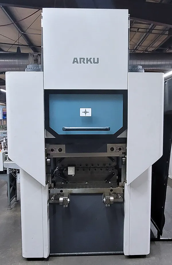 64 x .47 Arku #Flatmaster-55/165, CNC leveling machine, 18 rolls, 68 hours, like new, 2019 - Image 1