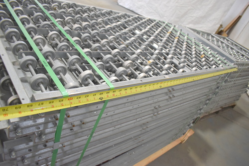 32" wide x 5.8' long, Gravity skate wheels conveyor roll-case, 26 sections - Image 4