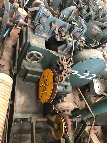 Wafios #STDH, barbed wire machine,.06"-.126" dia of line wires,.055"-.098" dia of barbed wires - Image 4