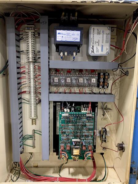 2500 lb. Coe Press Equipment #CPR-PO-2512 & CPPS-PO-300-12, double end reel & powered straigthener, 12" width - Image 7