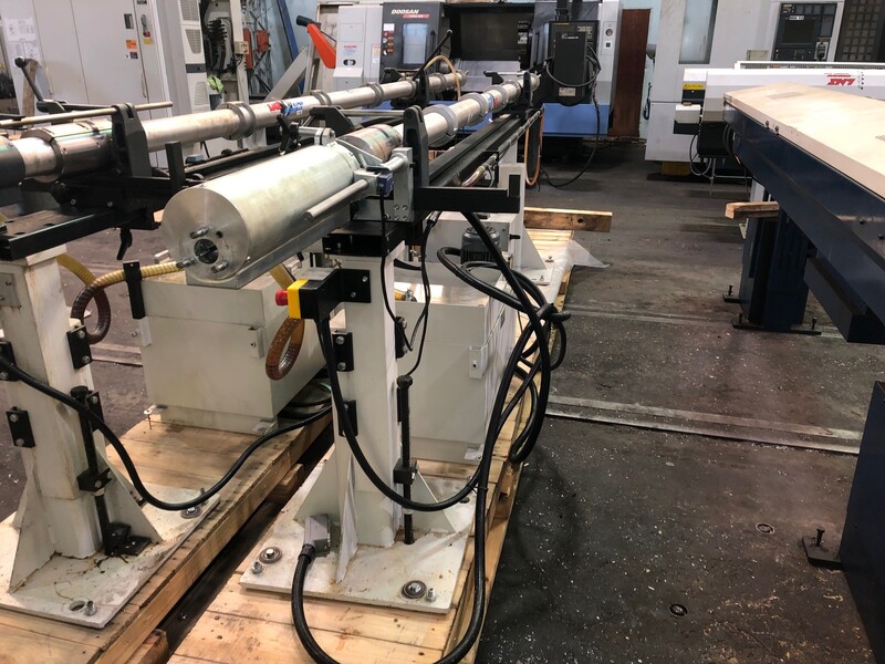 LNS #Super-Hydrobar-3.20HS-4.8, bar feed, hydraulic tank & stands, 2008 - Image 2