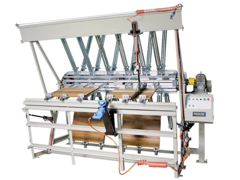 Quick #06-Section-Standard, Pneumatic Clamp Carrier, 6-section, 10-1/2' width capacity, (48) clamps, 50" - Image 1