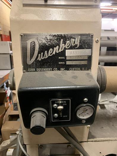 Dusenbery #633AC, 26" wide, 15" rewind diameter, 300 FPM, Micro 1000 web guide - Image 5